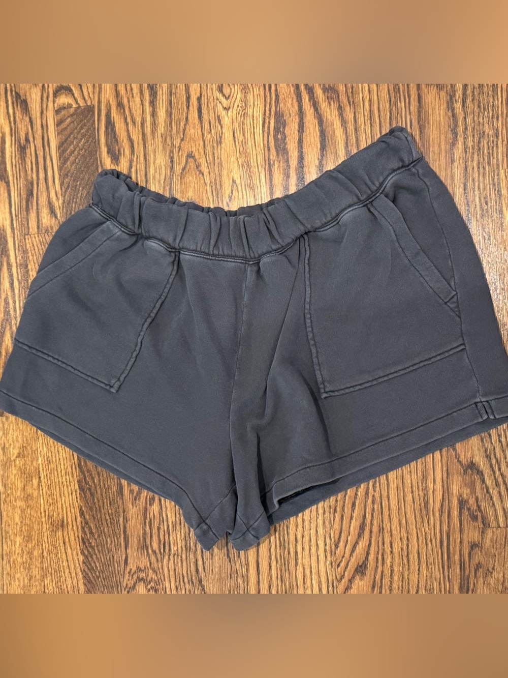 Aerie XL Black Cotton Comfy Shorts